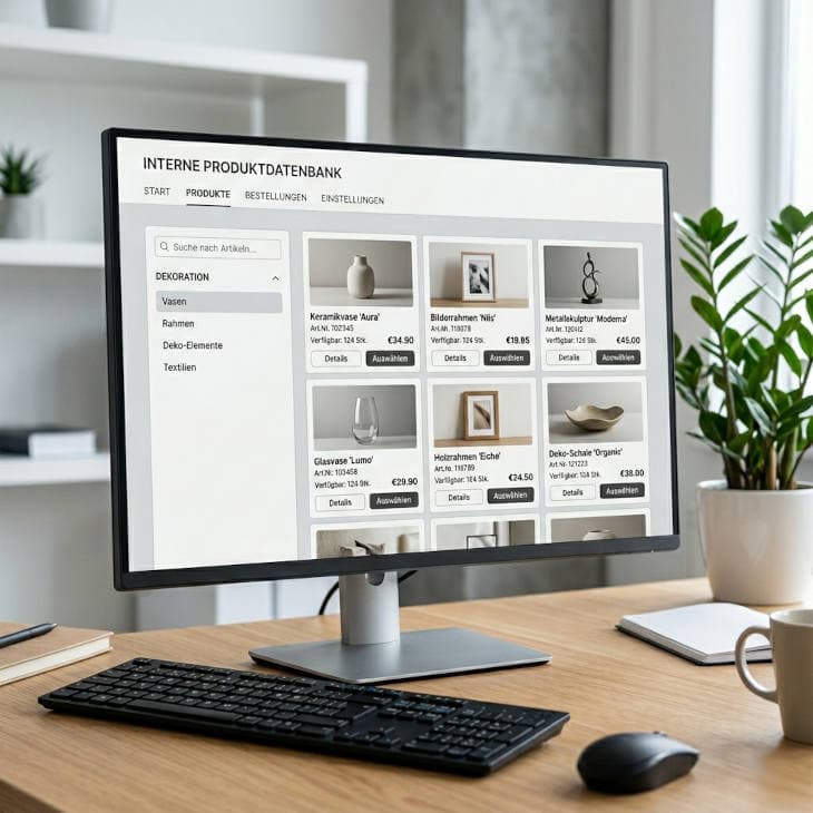Kaufhof-Konzern: Web-App zur Dekoartikel-Verwaltung